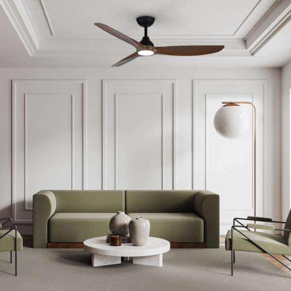Spartan DC 52" (1300mm) Smart Ceiling Fan with Remote Control & WIFI + LED Light - Image 5